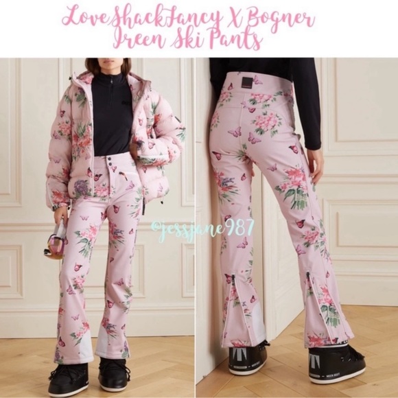 LoveShackFancy Pants - LoveShackFancy X Bogner Fire + Ice Ireen Pants